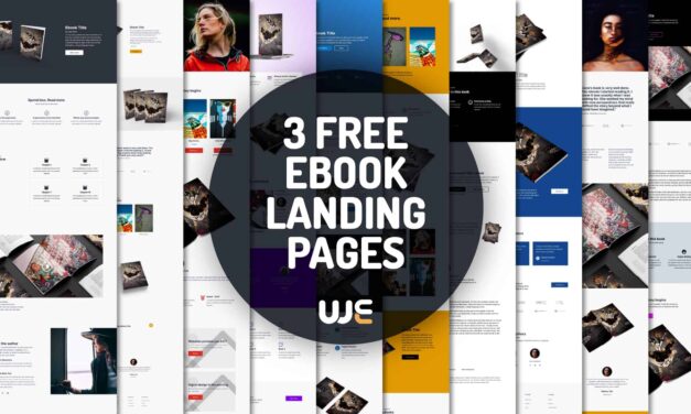 3 Free DIVI Ebook Landing Pages